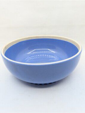 Vintage Hall Bowl Montgomery Ward Casserole Dish Blue 5122 No lid